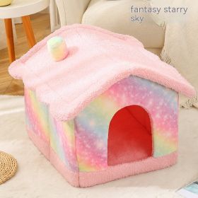 Dog Kennel Easy To Assemble Removable And Washable Soft