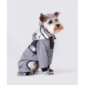 Fashion Personalized Small Dog Raincoat